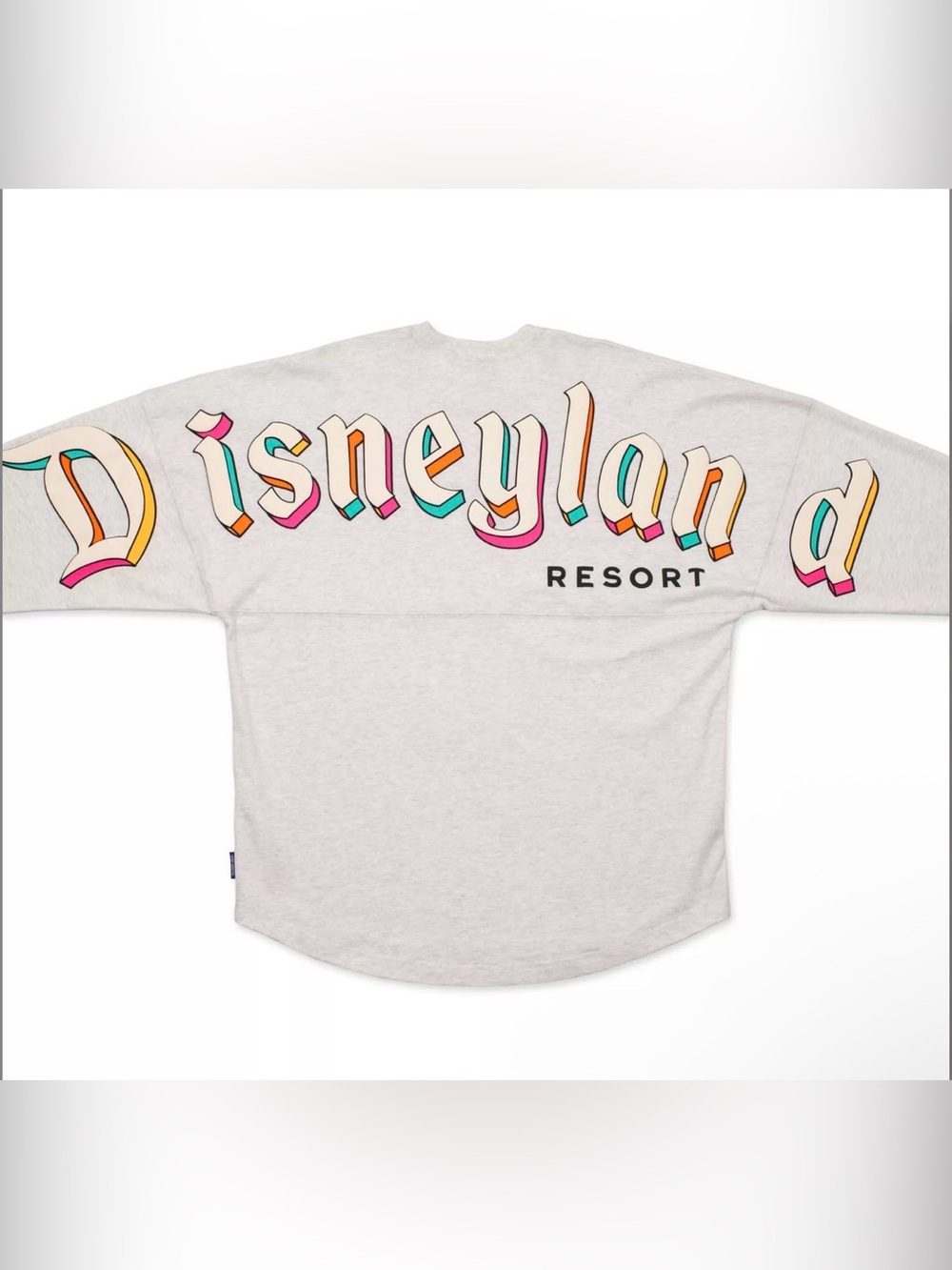 Disneyland Pastel Spirit Jersey for Adults Unisex Heathered Cotton New w/ Tags